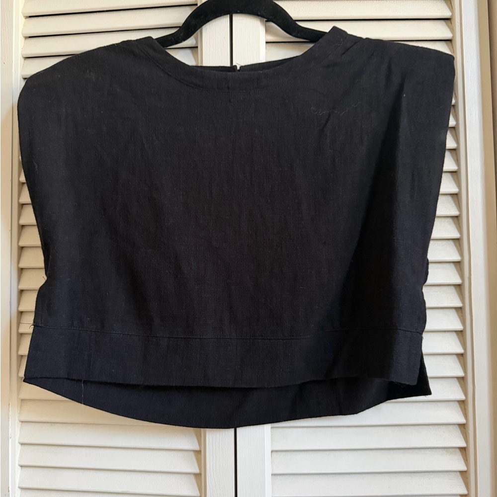 Black Crop Top
